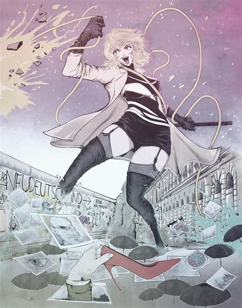 Atomic Blonde Fan Art Contest Top R Art