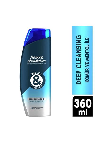 Head and Shoulders Deep Cleansing Гель для душа и шампунь 3 X 360мл ...