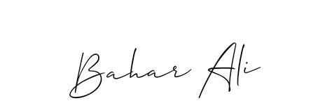 bahar ali  signature style ideas fine digital signature