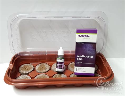 Набор для проращивания семян Plagron Seed Box Plus 10 ml