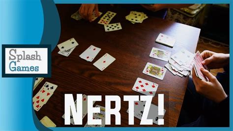 Nertz! | Speed card game, Card games, Games