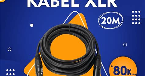 KABEL XLR 20M - Java Visual Service & Rental