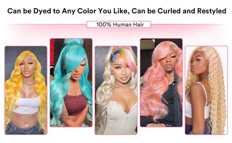 Amazon Lace Front Wig Human Hair Inch X Blonde Lace Front Wigs Human Hair HD