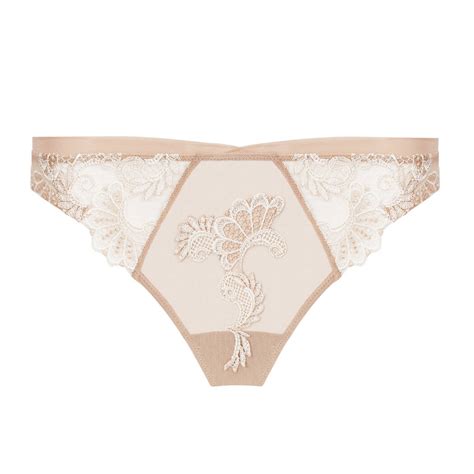 Lise Charmel 2 Pieces Lingerie Set Dressing Floral Ambre Nacre