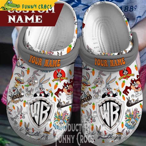 Custom Bugs Bunny Cartoon Crocs Shoes Discover Comfort And Style Clog Shoes With Funny Crocs