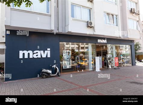 The Mavi shop is in center of city of Alanya. It is a Turkish brand of ...