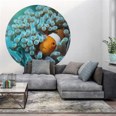 WallArt Fototapete Nemo The Anemonefish Rund 190 Cm Urban Lifestyle