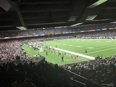 Superdome Section 134 New Orleans Saints