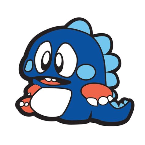 Bubble Bobble Bub And Bob Pdf Eps Illustrator File Etsy