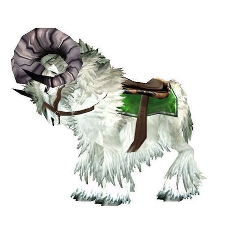 White Ram Warcraft Mounts