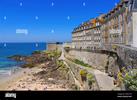 House City Fortification Saint Malo Houses City Fortifications