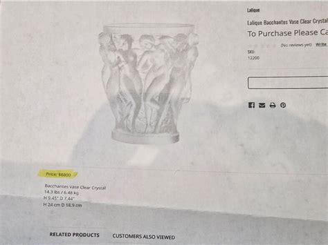 Special Impressive Large Deluxe Lalique NUDE Bacchantes Standing Sculpture Vase For Sale At StDibs