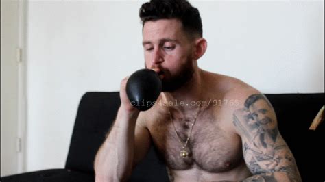 Ted Popping Balloons Part2 Video1 WMV Hot Guys Blowing Up Balloons Clips4Sale