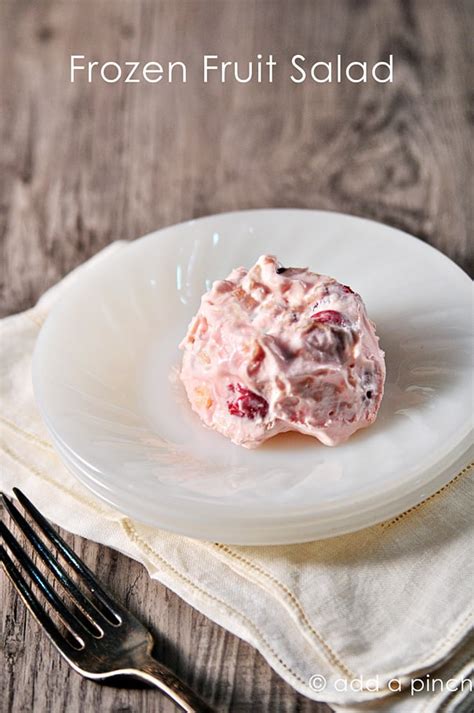 Frozen Fruit Salad Recipe Add A Pinch