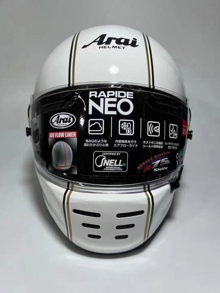 Мотошлем Arai arai neo Arai NEO белый - купить с доставкой по выгодным ...