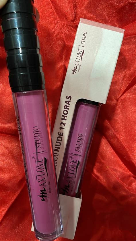 BATOM LÍQUIDO MAX LOVE NUDE H tudoa makeup