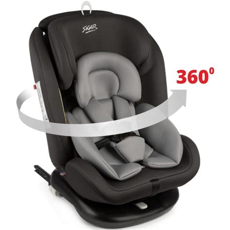 Автокресло SIGER Престиж ISOFIX (Группа0+)/ I/II/III графит — купить в ...