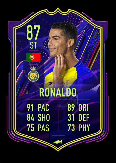 Card One To Watch Of Cr7 In Al Nassr Cr7goat Ea Electronic Arts
