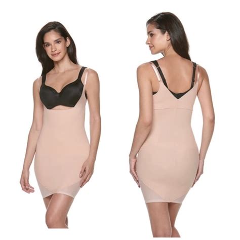 SPANX Intimates Sleepwear Red Hot Spanx Openbust Shaping Slip Xl Poshmark