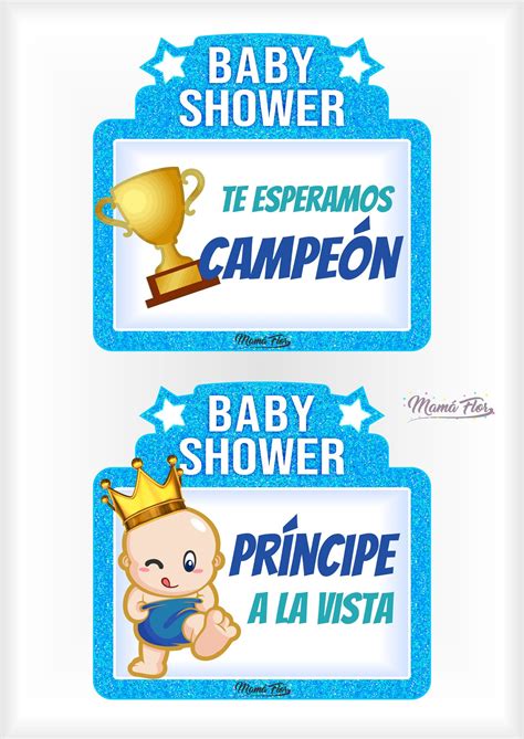 Letreros Originales Para Baby Shower De Niño