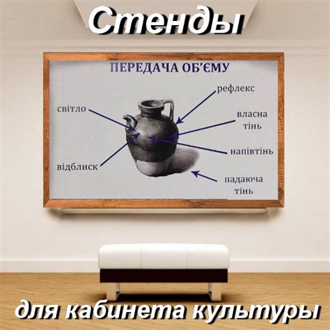 Стенды для кабинета культуры поштучно компании Мир стендов.