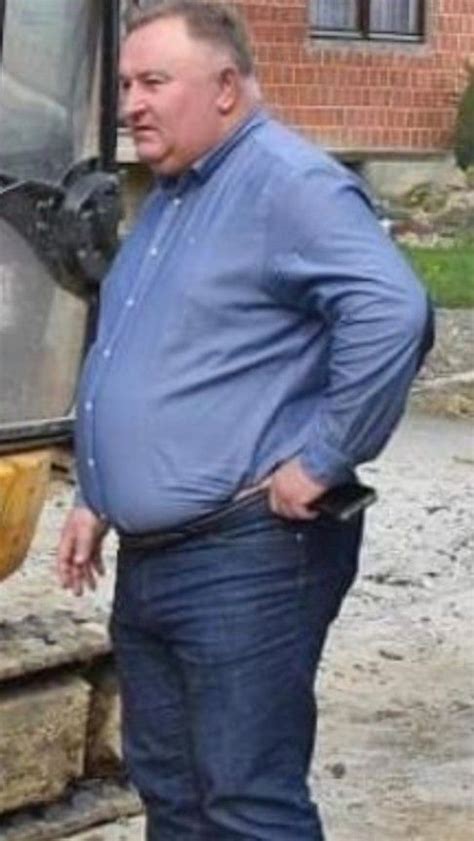 Big Guys Big Men Guy Outfits Mens Outfits Handsome Older Men Fat Man Mature Men Bearded