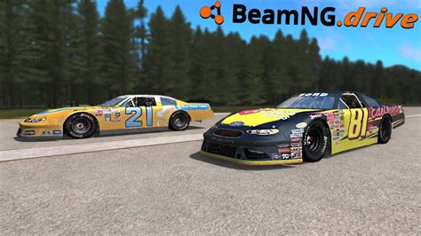 Beamng Drive Nascar Drag Race Youtube