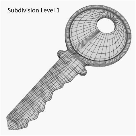 ключ 3D Модель $29 - .obj .max .fbx .3ds - Free3D