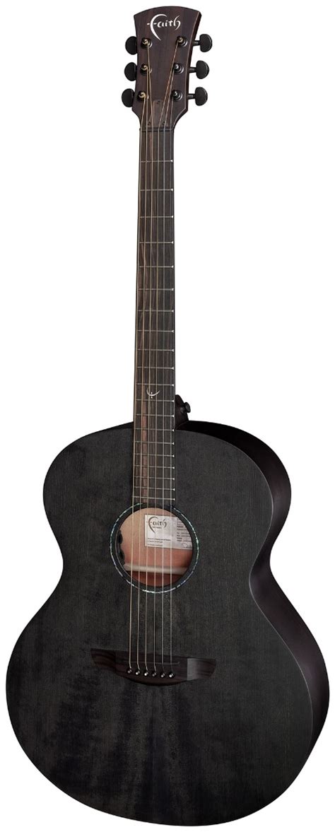 Faith Naked Neptune Electro Black Stain Inc Gigbag Barnes Mullins Faith Guitars Admira