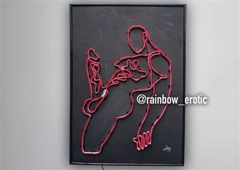 Hard Body Sexy Erotic Neon Sign Custom Gay Led Sign Erotic Neon Light Penis Neon Sign Dick