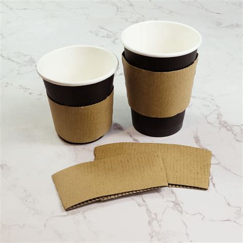Coffee Cup Sleeves 2 sizes available - Australia Packaging