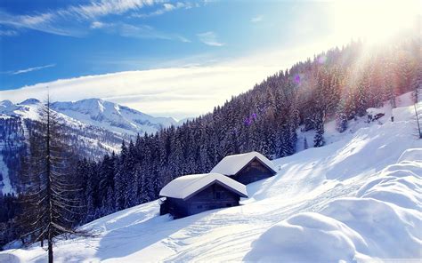 Snowy Mountain Wallpapers - Top Free Snowy Mountain Backgrounds ...
