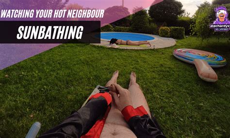 Watching Your Hot Neighbour At The Pool SexLikeReal