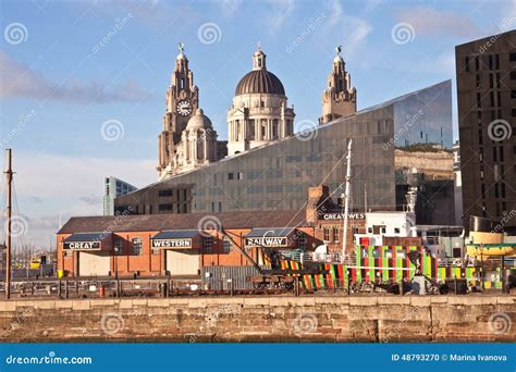 Albert Dock Liverpool Editorial Image Image Of Boat 48793270