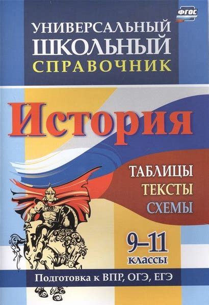 Универсальный школьный справочник. История. 9-11 классы: таблицы ...