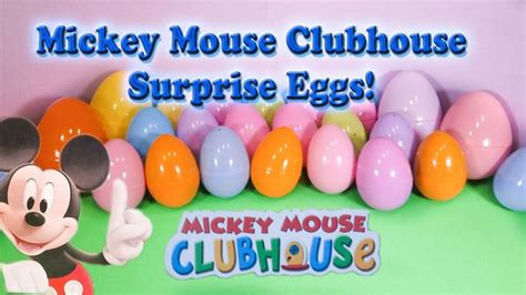 Mickey Mouse Clubhouse Disney Junior Mickey Mouse Surprise Eggs A