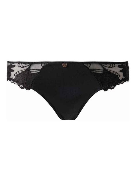 Culotte Capucine Morgan Lingerie Noir Kiabi