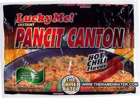 Lucky Me Pancit Canton Hot Chili Flavor THE RAMEN RATER