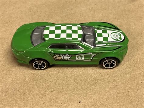 Mattel Hot Wheels Super Mario Bros Character Car Luigi Ryura Lx Picclick Uk