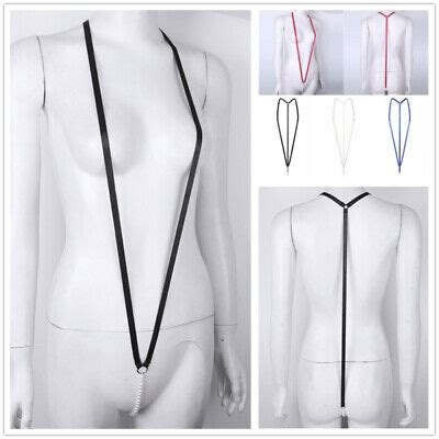 Sexy Women Micro Thong G String Teddy Mini Bikini Slingshot Monokini Swimwear Picclick Au