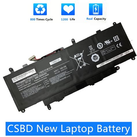 CSBD New AA PLZN4NP Laptop Battery For Samsung ATIV PRO XE700T1C