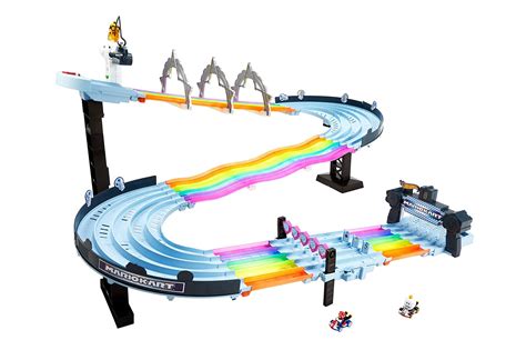 Hot Wheels Brings Mario Kart S Rainbow Road To Life Auto News