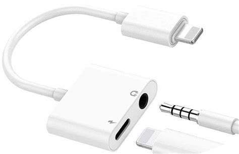 Usb Lightning To 35mm Headphone For Iphone Others Suitable For Most