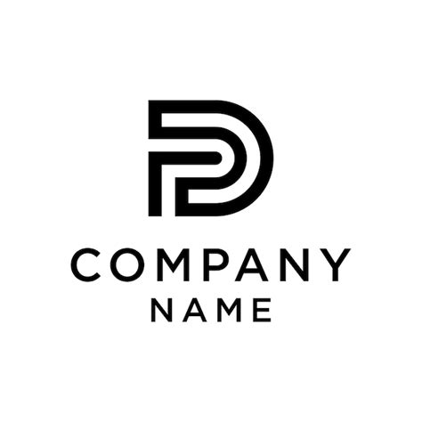 Premium Vector Initial Letter Logo Dp Pd Logo Template