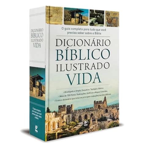 Dicionário Bíblico Ilustrado Vida - Dicionário Bíblico Ilustrado Vida Capa Dura | Shopee Brasil