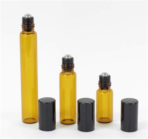 Glass Empty Roller Bottles For Essential Oils 10ml 30ml Roll On