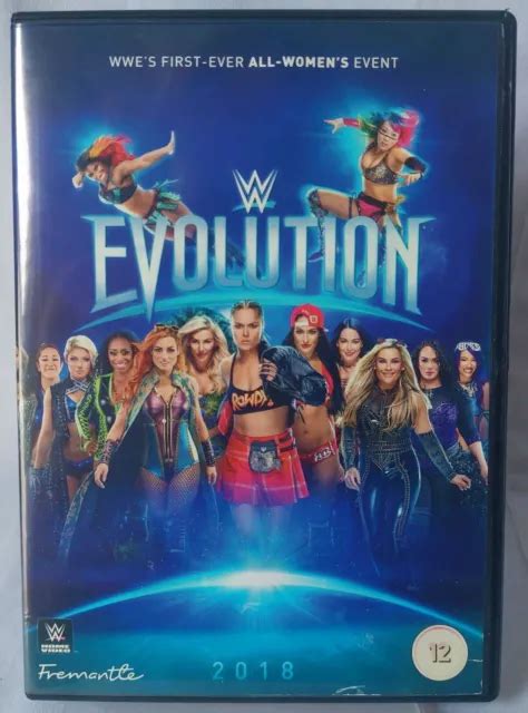 Wwe Evolution 2018 Dvd Wwes First Ever All Womens Event Aew Wcw