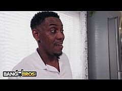 Bangbros Bespectacled Brunette Leana Lovings Goes Black Doesn T Wanna Go Back Xxx Mobile