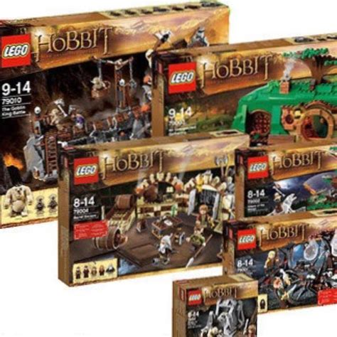 Adventurers Sets Lego 79004 Barrel Escape Retired Tolkien Hobbit Set
