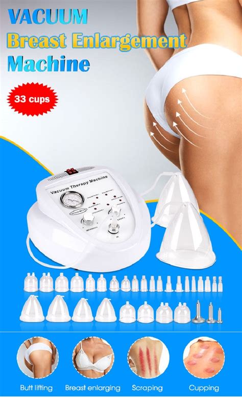 New Vacuum Therapy Machine For Buttocks Breast Bigger Butt Lifting